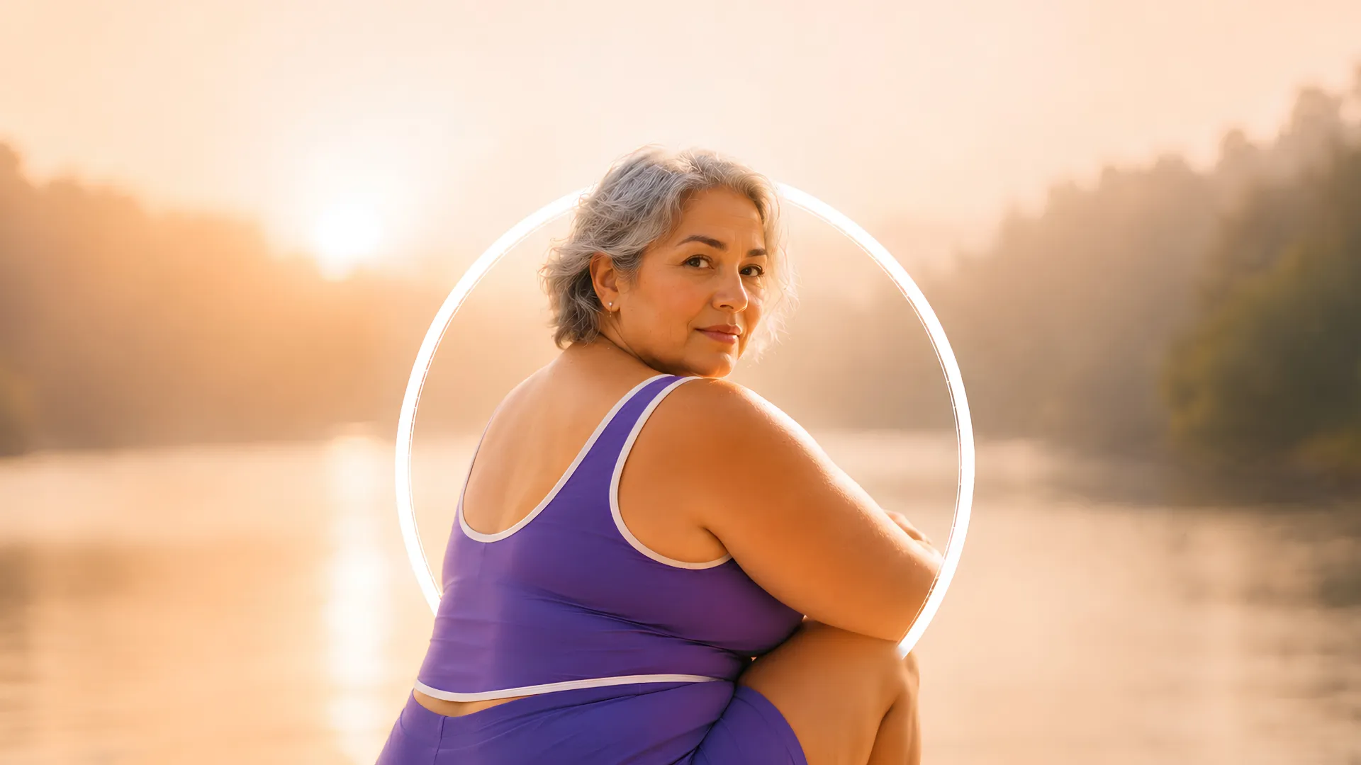 Woman embodying the Lunera approach